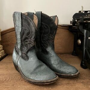 Vintage Kids Cowboy Boots approx size 1